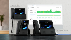 Ubiquiti UniFi UTP-G3-Touch-Wall G3 Touch Wall VoIP Phone | 7" Touchscreen | 5MP Camera | PoE | UniFi Talk