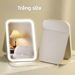 Goodgudi | Gương Trang Điểm Gập Có Đèn LED Di Động