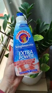 Nước tẩy quần áo trắng Chanteclair Extra Power Ý 375ml