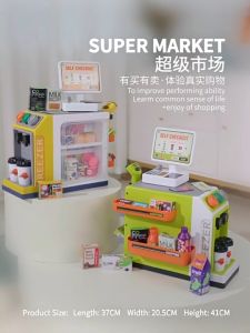 Mainan Kasir Anak: Supermarket Set Belanja Scan Kasir