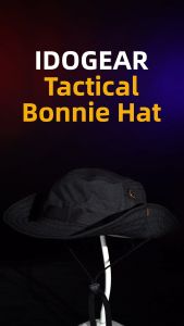 IDOGEAR Tactical Bonnie Hat With MOLLE Webbing Ventilate Hole Adjustable Commander Camo Cap 3620