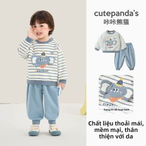 CUTEPANDAS | Bộ Áo Sweater Cho Bé 2026 Xuân/Thu Nam Nữ