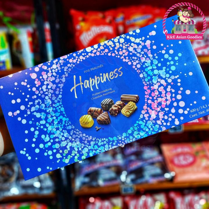 [Poland] Happiness Assorted Chocolates Fine Pralines 400g