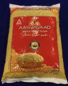 Aashirvaad Chakki Atta แป้งอัตต้าโฮลวีตแท้ นำเข้าจากอินเดีย | Whole Wheat Flour | 1kg / 2kg / 5kg | Exp. 25/05/2026