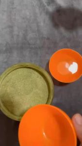 Bộ chén cọ pha mặt nạ gồm chén cọ muỗng