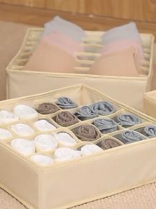 3pcs Set Wardrobe Drawer Clothes Storage Panty Bra Socks Cabinet Dora Box Drawer For Clothes