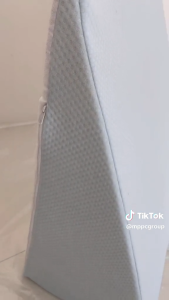 mppc หมอนสามเหลี่ยม ลดกรดไหลย้อน รอง คอ หลัง ขา Sponge Foam Bed Wedge Pillow Leg Elevation Back Lumbar Support Cushion