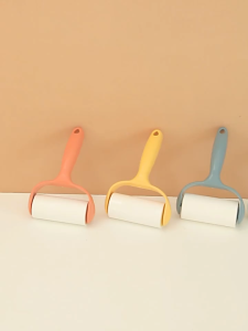 ลูกกลิ้งทำความสะอาด ลูกกลิ้งกำจัดขน ลูกกลิ้งเก็บขน และฝุ่น ม้วนกาวรีฟิล กำจัดขนและฝุ่นออกจากเสื้อผ้า