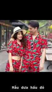 Set bộ trái cây đi biển-Dưa hấu đỏ tươi