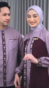 SARIMBIT NIBRAS 2025 VIDYA BROWN TERBARU GAMIS & KOKO KELUARGA LEBARAN KEKINIAN PREMIUM TERMURAHHHH
