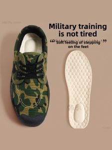 FASHEHAN | FatShark Mens and Womens Comfortable Soft Bottom Shoe Inserts for Military Training Sweat Absorbent Anti-Odor Foot Pain Relief