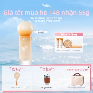Sofea | Kem Nền Che Khuyết Điểm Kiểm Soát Dầu Lâu Trôi