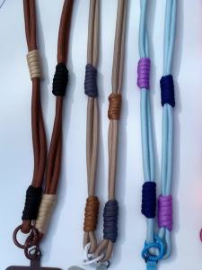 3in1 Korean Style Mobile Phone Lanyard Crossbody Neck Wrist Strap Adjustable Couple Long Phone Case Woven Lanyards Universal