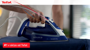 Bàn ủi hơi nước Tefal FV5717E0 - Công suất 2500W - Đế chống dính - Bảo Hành 24 Tháng