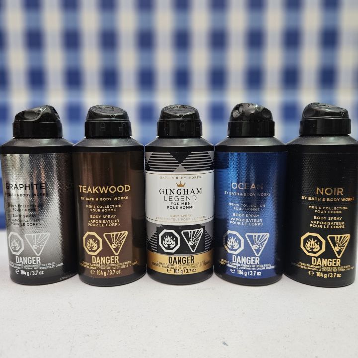 BATH AND BODY WORKS BODY SPRAY FOR MEN PERFUME UNTUK LELAKI Travel