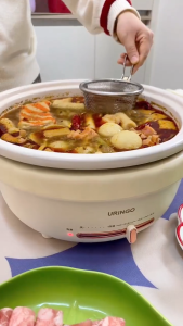 Rổ Lưới Inox 304 Vớt Thực Phẩm Có Tay Cầm – Rổ Lọc Rau Củ Mì Bún Đồ Lẩu Đồ Chiên Gọn Gàng