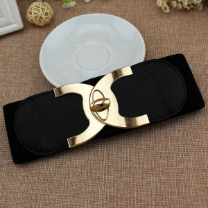 Elastic Waist Cincher Belt Wide