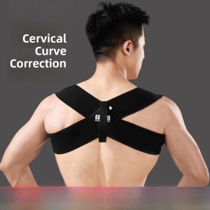 Mens Invisible Back Corrector Shoulder Opening Fitness Posture Training Belt Adult Humpback Correction Device Back Beauty