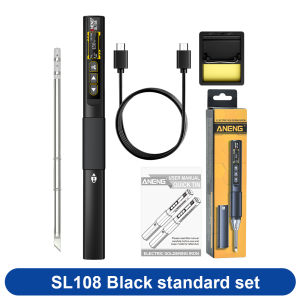 SL108 T12 Soldering Iron Portable 96w 100-450°C Adjustable Temperature Digital Solder Station T12 Tip Series Welding Tools Kit