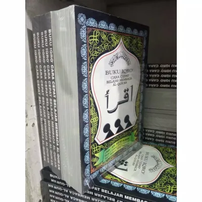 PROMO 5 BUKU IQRO Besar Jilid 1-6 -BUKU IQRO BESAR A5 15 X 20 CM TERMURAH PALING LARIS