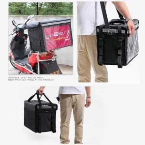 Ready Stock 22L / 30L / 48L / 62L Motorcycle Food Delivery Bag Thermal Insulated Bag Fresh Food Insulated Ice Bag Portable Cooler Bag Warm Food Big Capacity Picnic Food Drink Cooler Ice Pack Box送餐保温箱