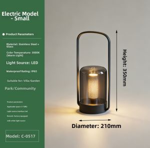 GAOBIGEGE | Solar Waterproof Portable Camping Garden Light
