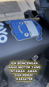 Sarung Jok Boncengan Anak Motor All New PCX 160 - Motif Karakter Lucu
