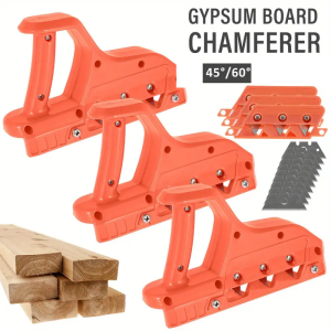 ALAT PEMOTONG TEPI SERUT PINGGIRAN KAYU GYPSUM KLASIBOARD PVC 45 DAN 60 DERAJAT DRYWALL CHAMFER