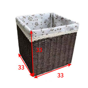 KEBIXIONG | Childrens Wicker-like Bookshelf Large Capacity Storage Organizer