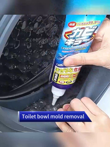 🏠 Keep Your Home Spotless – Strong Mold Remover Gel for Kitchen Bathroom Washer & Refrigerator Rubber Seals
