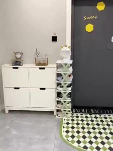 Simple Shoe Rack Multi-layer Narrow lightweight Shoe Storage Cabinet Easy to install Multi-layer Shoe Plastic Shoe Rack