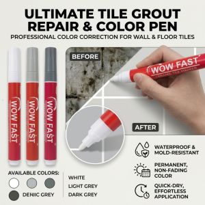 1/2pcs Waterproof Tile Marker Grout Pen Wall Seam ColorantFor Kitchen Tiles Repair Bathroom Floor Stain Removal Pen Seam Tools