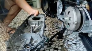 Treker CVT Kanvas Ganda Motor Matic: Desain Sabuk Berkualitas Tinggi