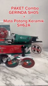 SH05 MESIN GERINDA TANGAN 4inch + Mata Potong Keramik SH62A  MAILTANK