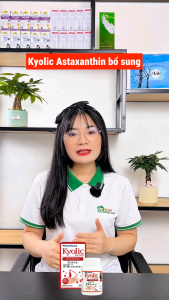 Viên Uống Bổ Mắt Kyolic Astaxanthin Hỗ Trợ Giảm Mỏi Mắt Giảm Nguy Cơ Thoái Hoá Điểm Vàng 60 Viên/Hộp