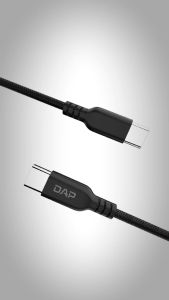 DAP Kabel Data DCC100 Fast Charge Type C to Type C Power Delivery 65W Length 100cm - Garansi 1 tahun