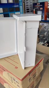 ตู้กันน้ำ Leetech ตู้กันน้ำพลาสติกฝาทึบ 14x20 สีขาว CA1420