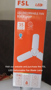 Deformable LED Garage Light