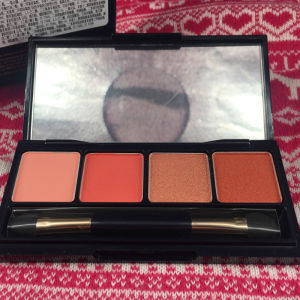 MCC Makeup Four Color Eyeshadow Palette Womens Matte Earth Tone Pearl Shiny Powder Waterproof No Smudging Eye Shadow Palette