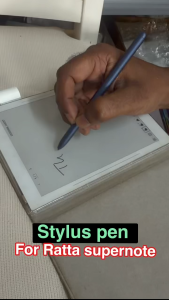 【🔥SG🔥】RICHMENTMALL EMR Stylus Pen with Digital Eraser Support 4096 Pressure Level Tablet Pen Writing S Pen for Ratta supernote