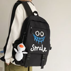 กระเป๋าเป้สะพายหลังนักเรียนชาย นักเรียนประถมศึกษาปีที่ 3-6 นักเรียนมัธยมต้น กระเป๋าเป้สะพายไหล่แบบลำลอง สีดำ เทคโนโลยีสุดเท่