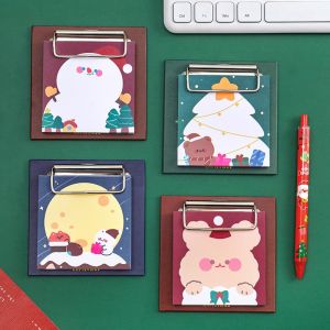 Tập giấy note giấy ghi chú kèm kẹp trình ký Noel Giáng sinh - TamaChan