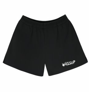 Wassup Easiest for Match Loose Shorts Casual Slimming Slim Fit Female High Waist Short Summer Small Sports Shorts