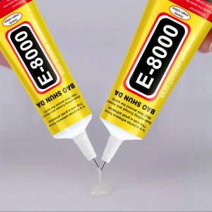 E-8000 15ML Transparent Phone Screen Repair Glue E8000 Universal Glass Plastic DIY Adhesive With Precision Applicator Ela