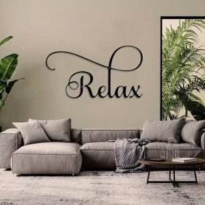 Estart Metal Wall Art Vintage Statue Rustproof Bathroom Decor Black Iron Farmhouse Home Gift
