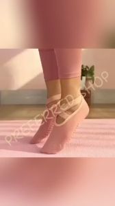 PREFERRED SHOPYoga Socks-1 Pairs Non Slip Grip for WomenOne Size Fitness Sport Sock Dance of Socks