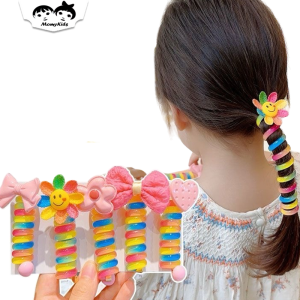 COD Hairtie Aksesoris ikat Rambut Anak Lucu Fashion Wanita Korea Motif Cantik JPT25