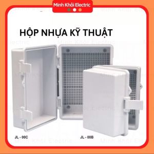 hộp kỹ thuật hộp nhựa kỹ thuật tủ điện ngoài trời và trong nhà JL00B và JL00C