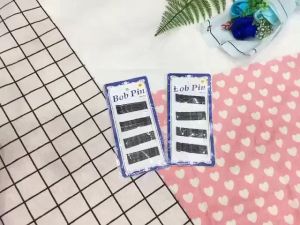 SET 36/60 Cây Kẹp Tăm Đen Cao Cấp Phong Cách Hàn Quốc Giá Tốt