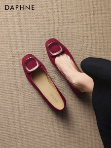 Daphne | New Spring Red French Style Slip-On Women Shoes